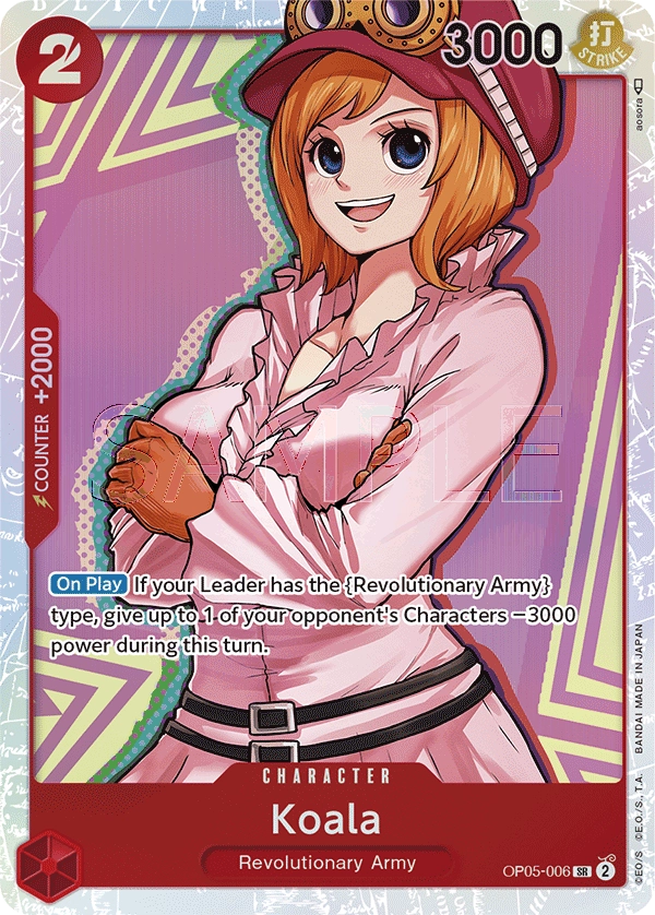 Koala OP05-006 SR Awakening of The New Era One Piece Card - Grand Line Collectibles