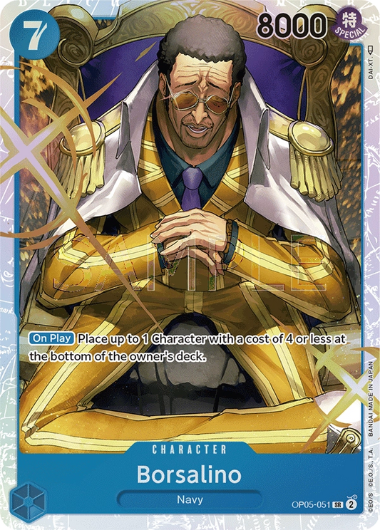 Borsalino OP05-051 SR Awakening Of The New Era One Piece Card - Grand Line Collectibles