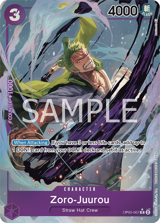 Zoro-Juuro OP05-067 Parallel R Awakening of the New Era One Piece Card