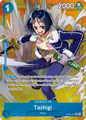 Tashigi OP06-050 R Parallel Wings Of The Captain One Piece Card