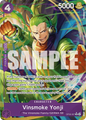 Vinsmoke Yonji OP06-067 Parallel R The Best One Piece Card