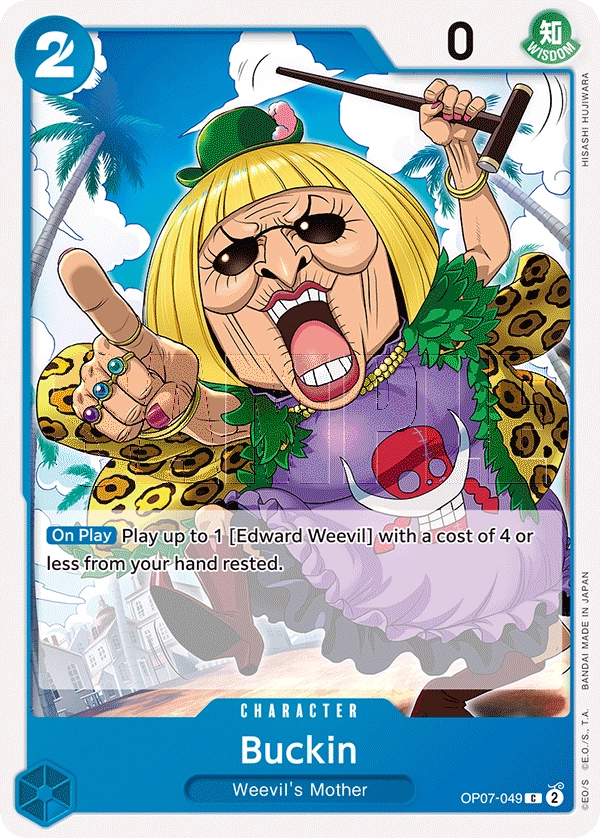 Buckin OP07-049 C 500 Years Into The Future One Piece Card - Grand Line Collectibles