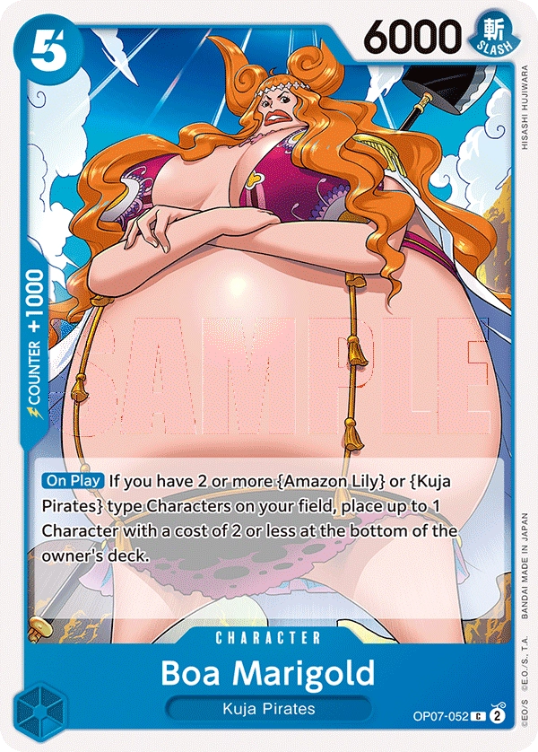 Boa Marigold OP07-052 C 500 Years Into The Future One Piece Card - Grand Line Collectibles