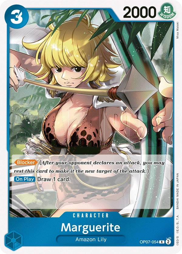 Marguerite OP07-054 R 500 Years Into The Future One Piece Card - Grand Line Collectibles