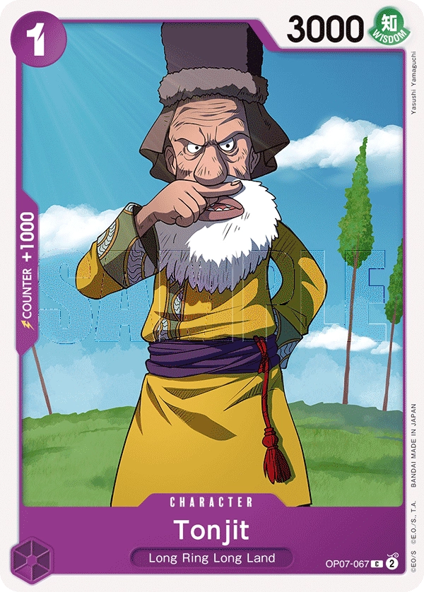 Tonjit OP07-067 C 500 Years Into The Future One Piece Card - Grand Line Collectibles