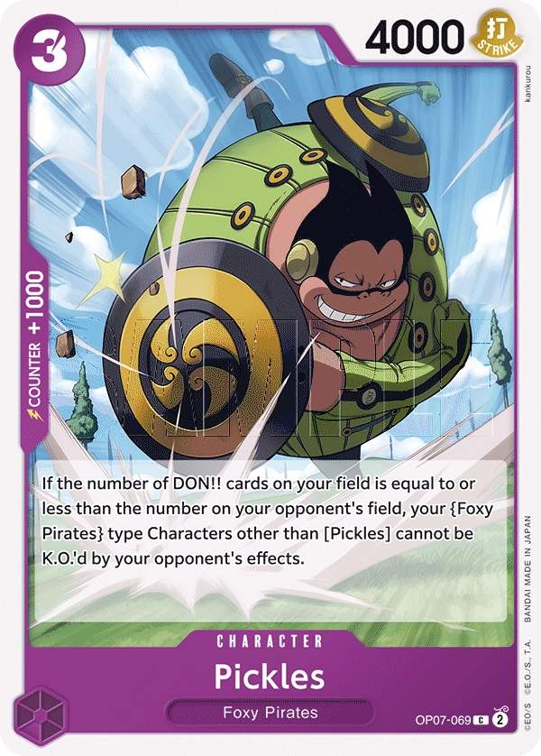 Pickles OP07-069 C 500 Years Into The Future One Piece Card - Grand Line Collectibles