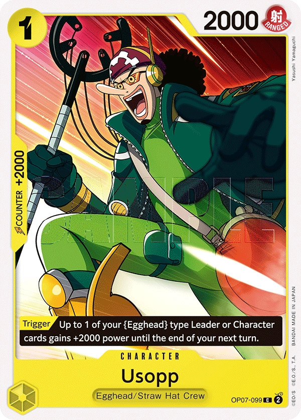 Usopp OP07-099 C 500 Years Into The Future One Piece Card - Grand Line Collectibles