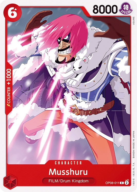 Musshuru OP08-011 C Two Legends One Piece Card