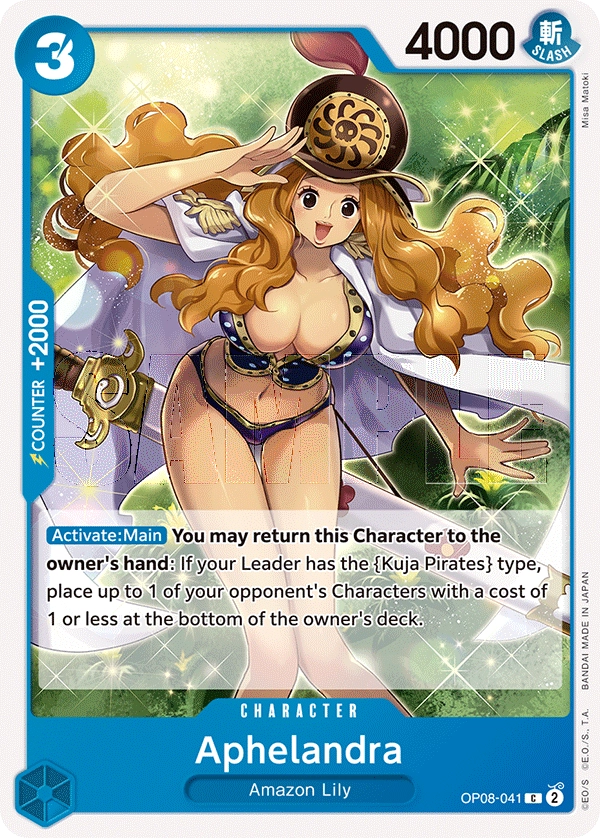 Aphelandra OP08-041 C Two Legends One Piece Card