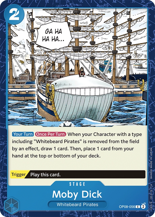 Moby Dick OP08-056 C Two Legends One Piece Card