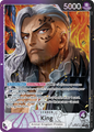 King OP08-057 Parallel L Two Legends One Piece Card