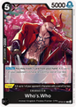 Who's Who OP08-091 R Two Legends One Piece Card