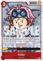 Koby P-014 Pirate Flag Foil P The Best One Piece Card