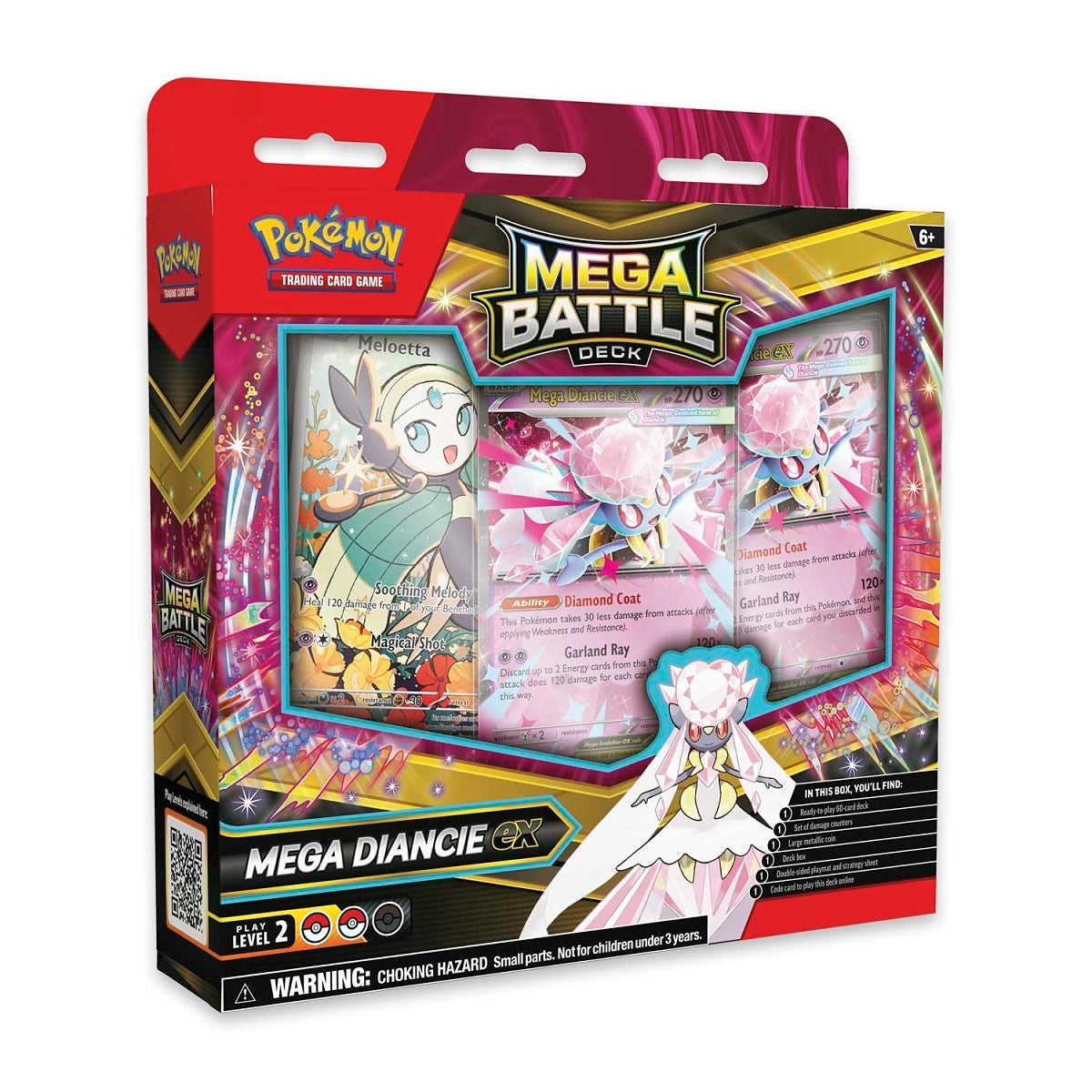 Pokemon TCG Diancie EX Mega Battle Deck