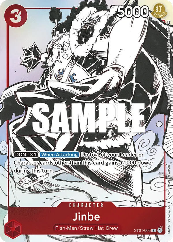 Jinbe ST01-005 2023 Gift Collection One Piece Card