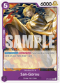 San-Gorou ST18-003 C Purple Luffy ST18 One Piece Card