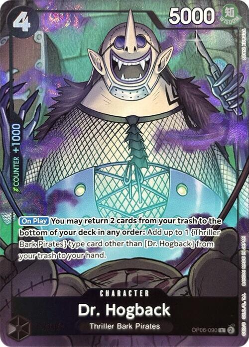Dr. Hogback (Premium Card Collection -Best Selection Vol. 3-) OP06-090 One Piece Promotion Cards One Piece Foil NM