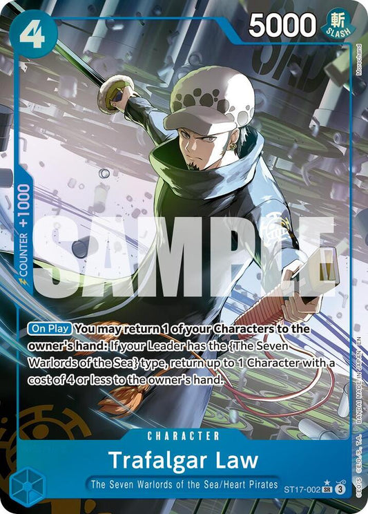 Trafalgar Law (Alternate Art) ST17-002 Premium Booster -The Best- Vol. 2 One Piece Foil NM
