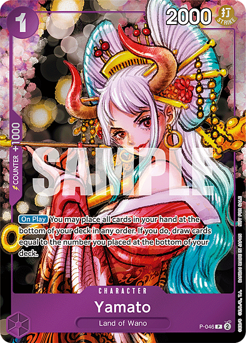 Yamato P-046 Promo Regional Event Pack Vol 3 One Piece Card