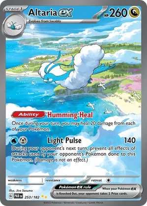 Altaria ex 253/182 Special Illustration Rare Pokemon Paradox Rift