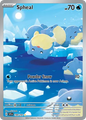 Spheal 199/191 Illustration Rare Pokemon Surging Sparks