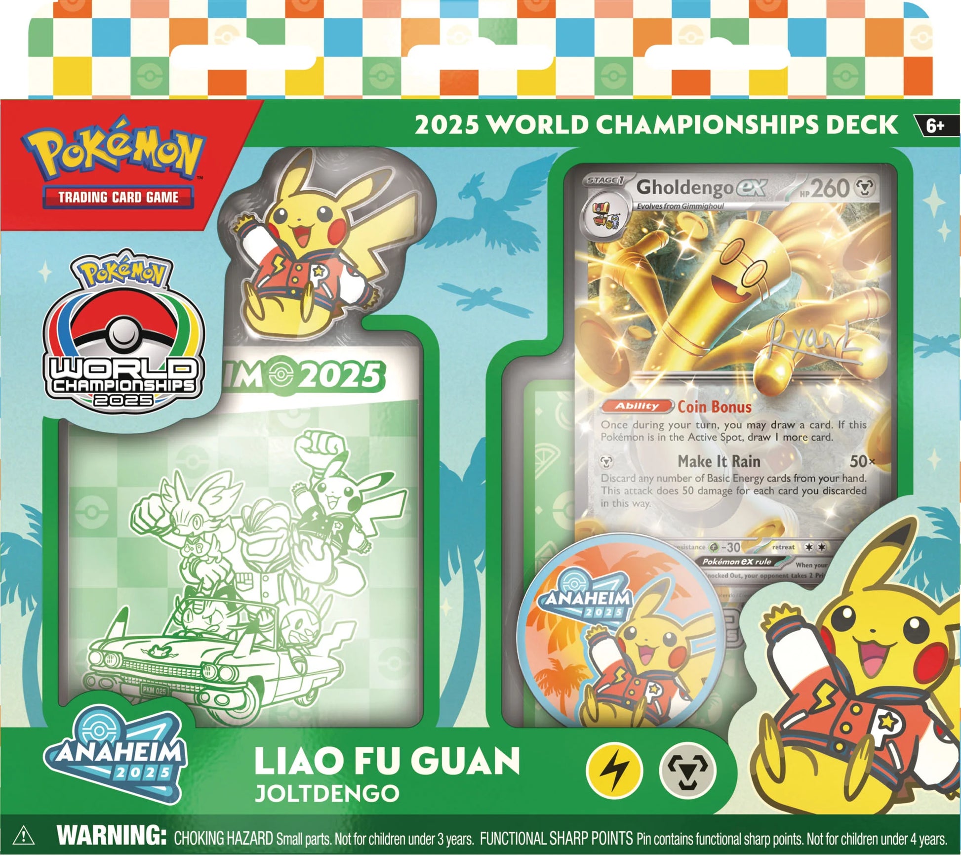 Pokémon TCG: World Championship Deck 2025 – Liao Fu Gun - Grand Line Collectibles