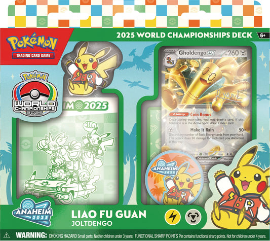 Pokémon TCG: World Championship Deck 2025 – Liao Fu Gun - Grand Line Collectibles